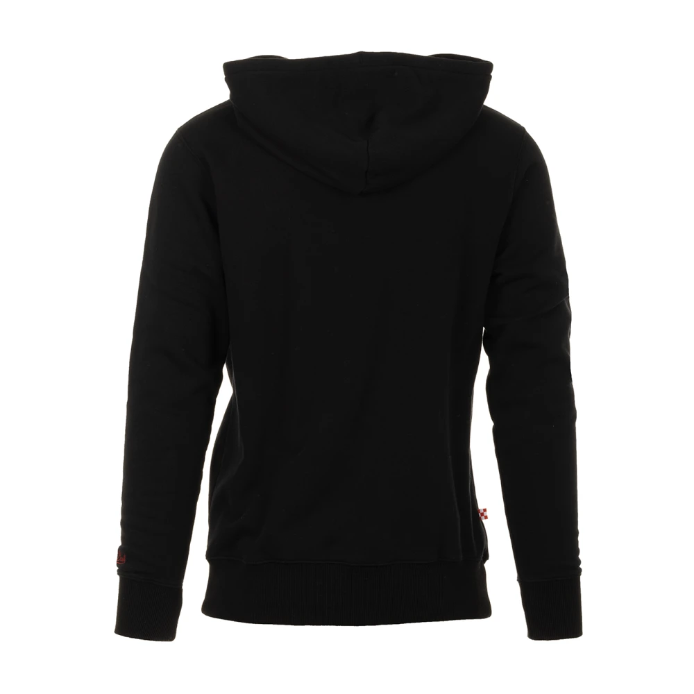 MC2 Saint Barth Zwarte Hoodie Black Heren