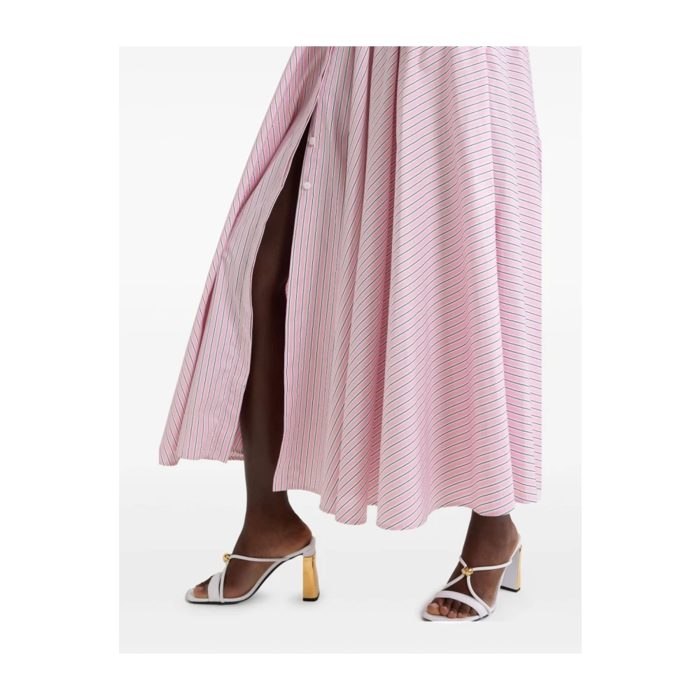 Patou Rosa Jurk Stijl Comfortabel Elegant Pink Dames