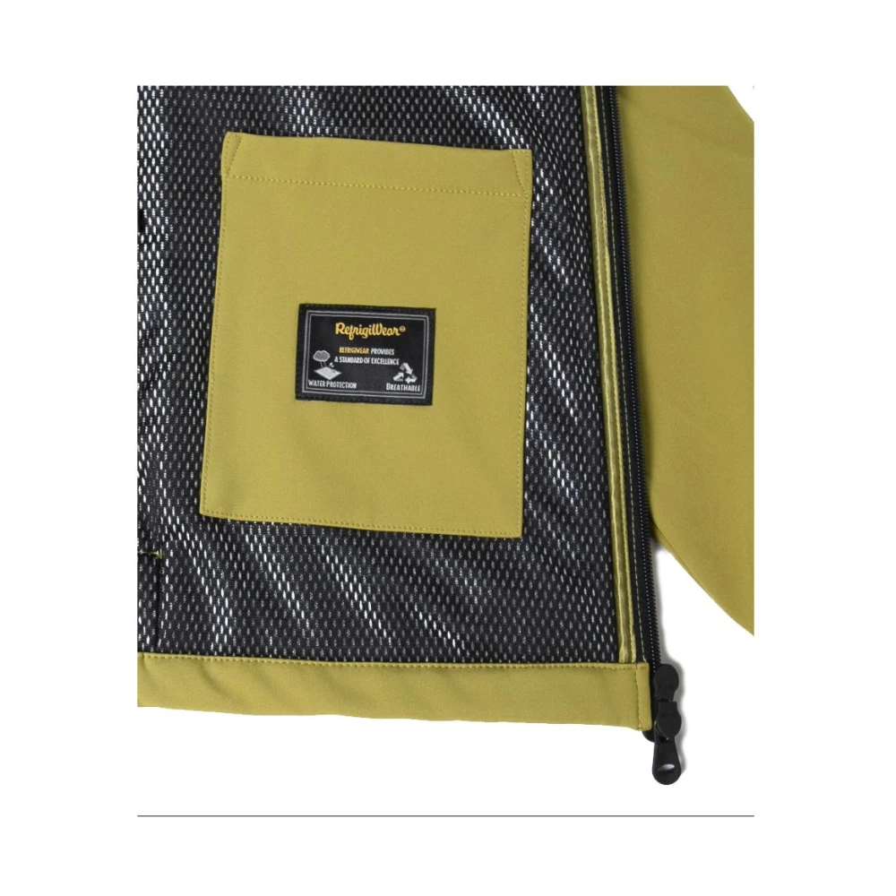 RefrigiWear Groene Nylon Bomberjack Green Heren