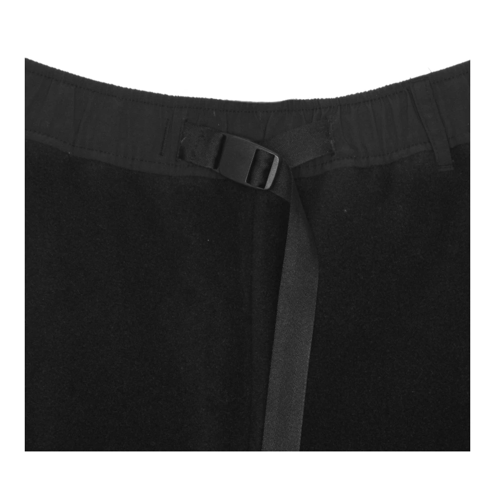 Carhartt WIP Zwarte Fleece Sweatpants Soft Fit Black Heren