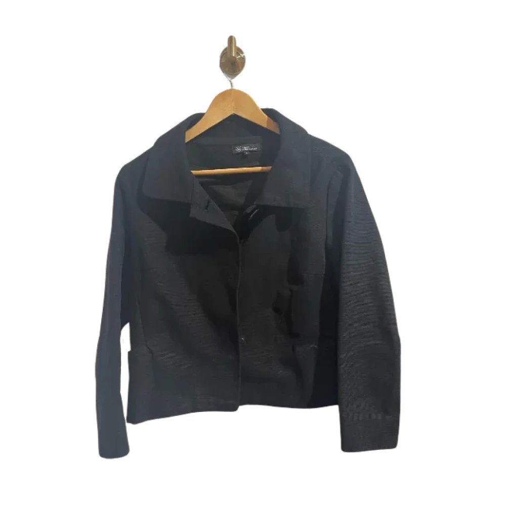Isabel Marant Pre-owned Cotton outerwear Black Dames