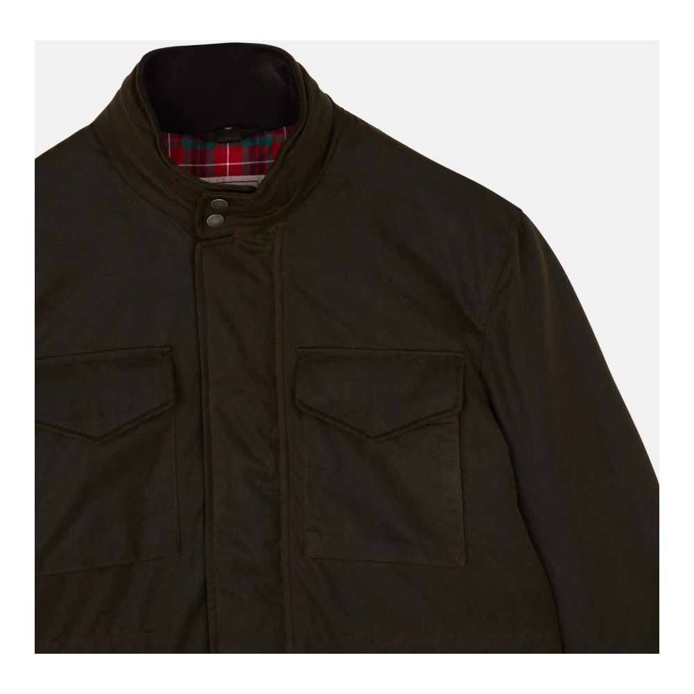 Baracuta Gewaxte Field Jacket voor het Britse platteland Brown Heren