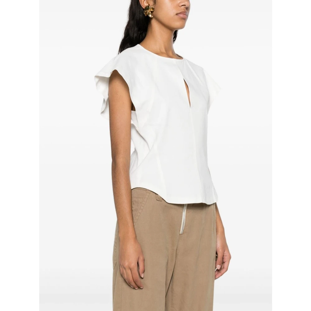 Isabel marant Witte Mustee Top White Dames