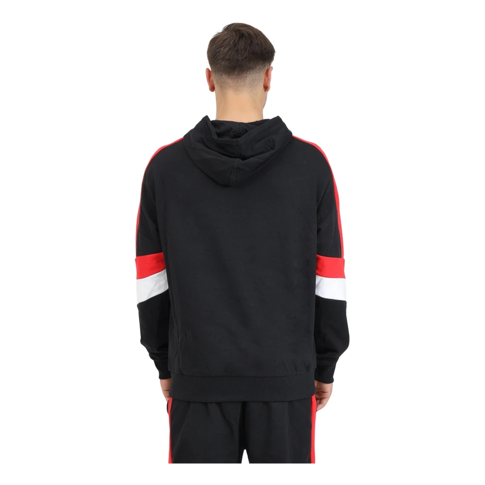 new era Chicago Bulls Colour Block Hoodie Black Heren