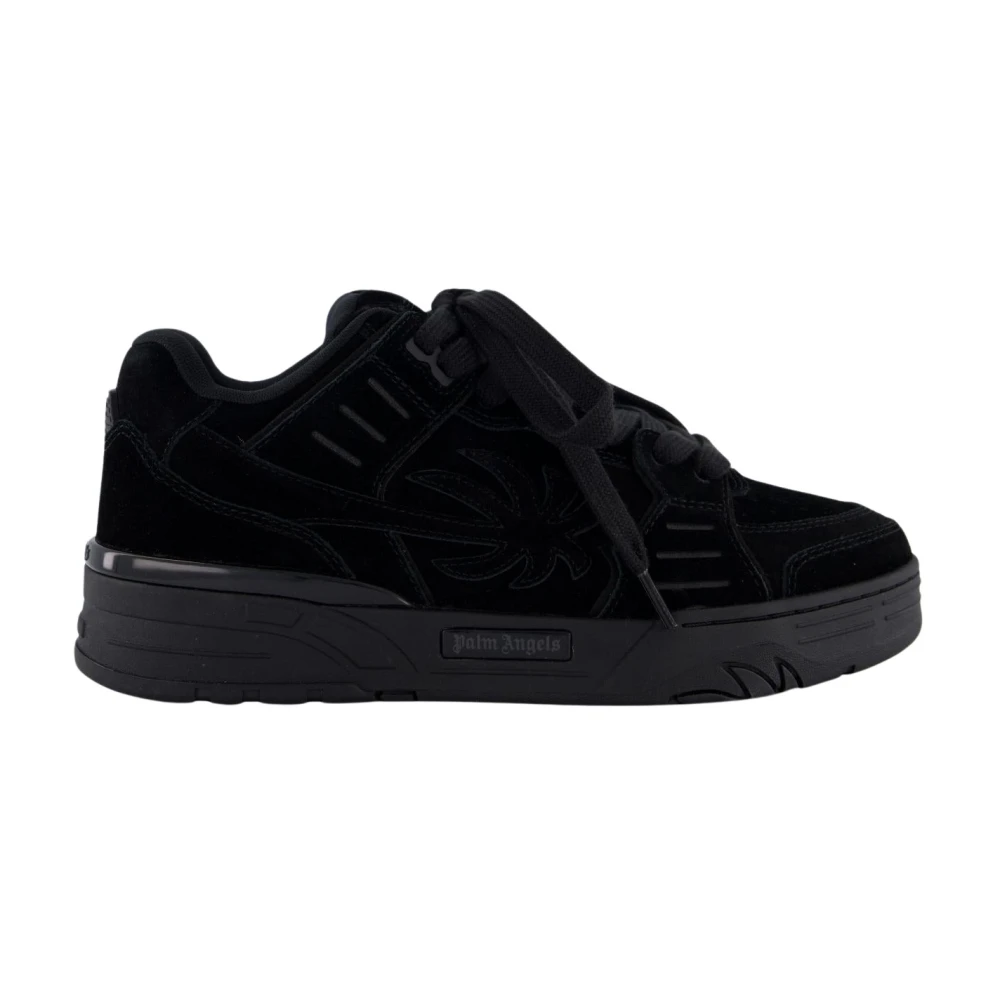 Palm Angels Venice Suède Sneakers Heren Schoenen Zwart