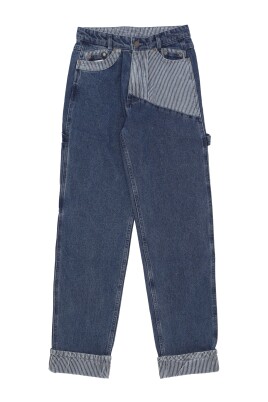 baggy-denim-arbejdstoj-bukser-bla-hvid