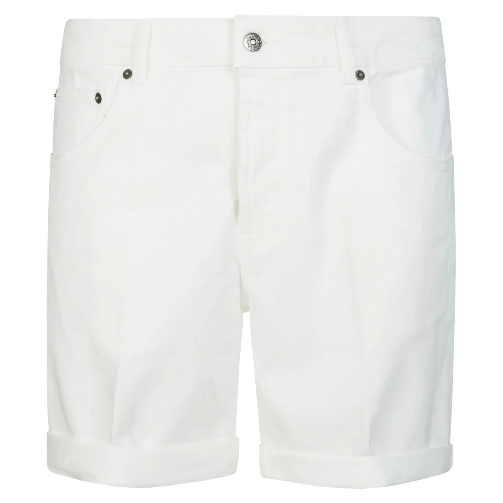 Dondup Men's Beige Derick Bermuda Shorts - Casual Shorts - W32 - Shorts
