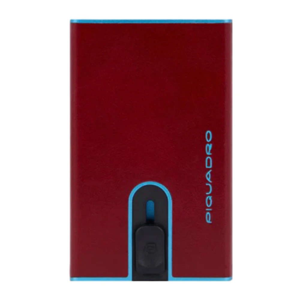 Piquadro Wallets & Cardholders, Male, One Size, Credit Card Holder Red