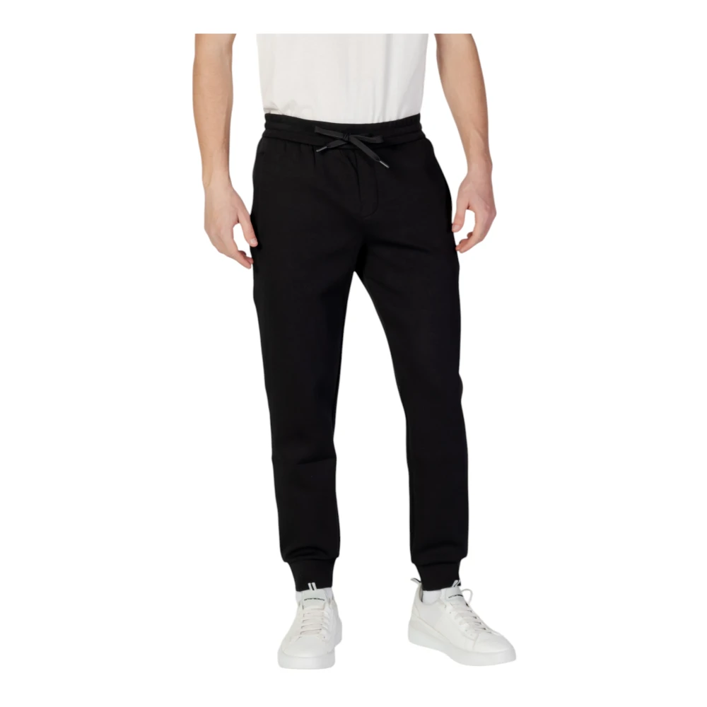 Armani Exchange Homme Noir Pantalons, Taille: L Pantalon Sport Printemps/Été