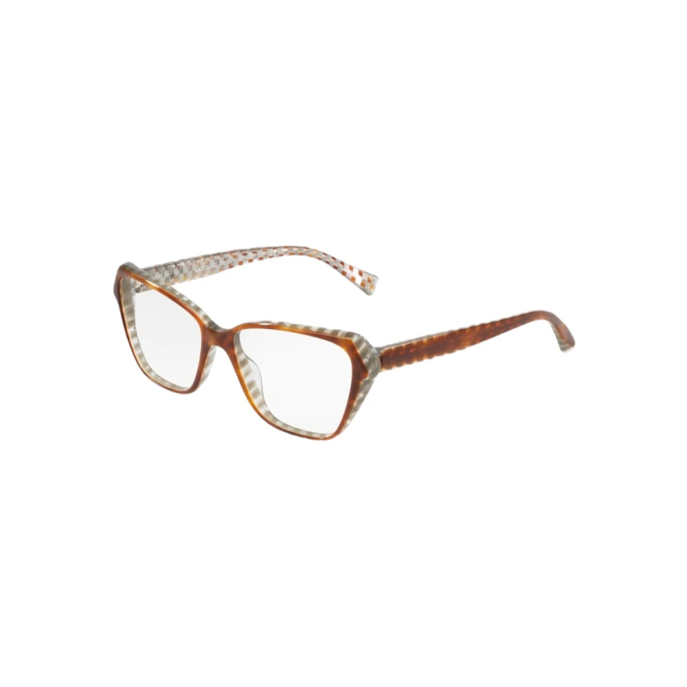 Alain Mikli Talette Glasögon - Havana & Crystal Brown, Unisex