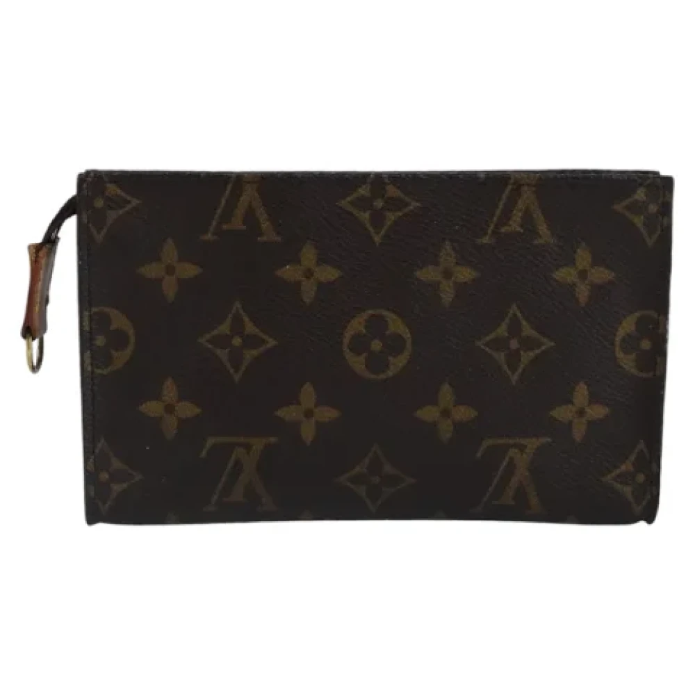 Louis Vuitton Vintage Pre-owned Canvas pouches Brown Dames