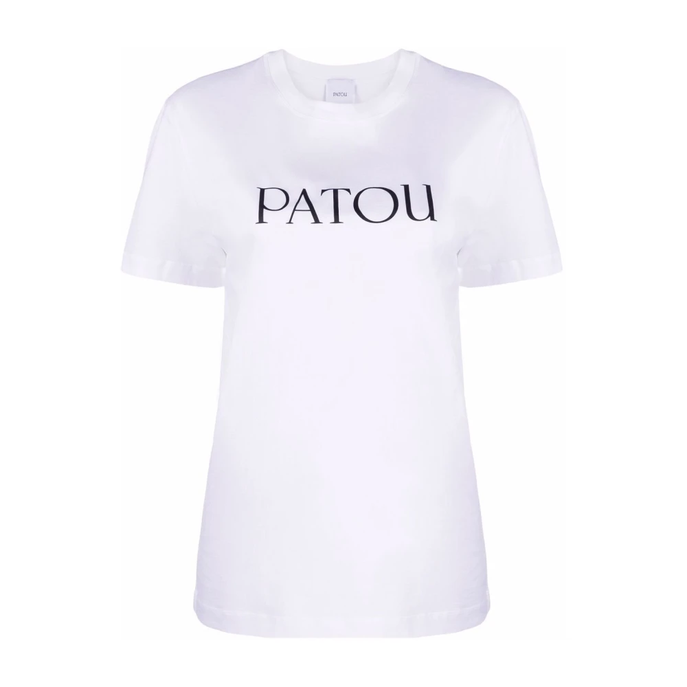 Patou Women's White Essential T-Shirt - T-Shirts - M - Tops