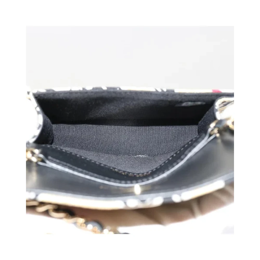 Chanel Vintage Pre-owned Cotton chanel-bags Beige Dames