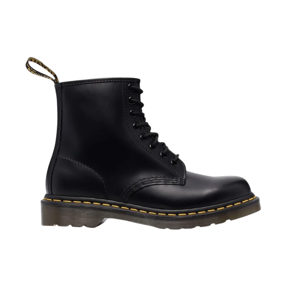 Dr. Martens Donna Nero - Stivale Stringato In Pelle Liscia 1460 - Shoes - 38 Eu - Immagine 10