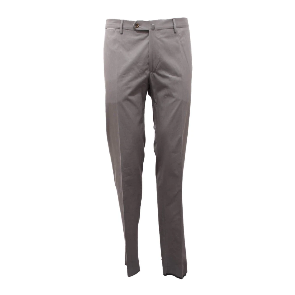 Pt01 Men's Gray Slim Fit Grey Trousers - Slim-Fit Trousers - 3XL - Trousers