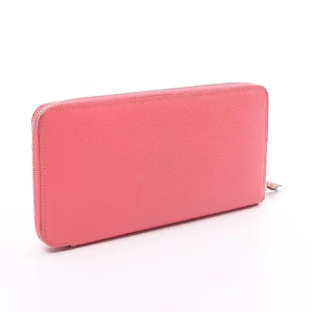 Hermès Vintage Pre-owned Leather wallets Pink Dames