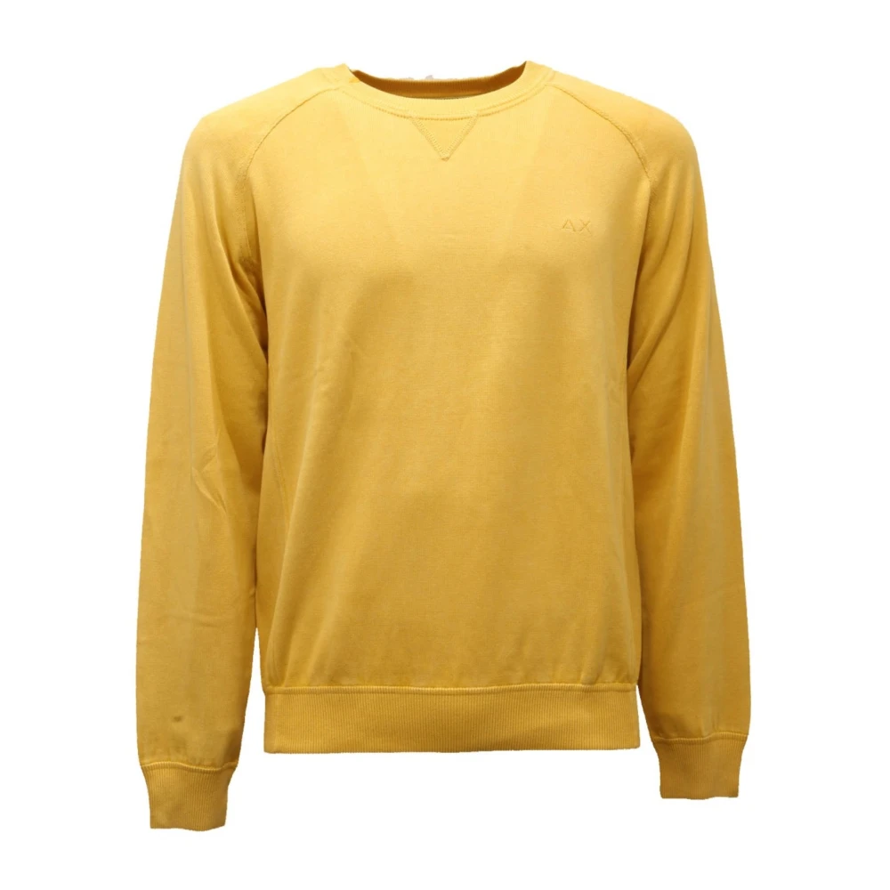 Sun68 , Sweatshirts, Male, Yellow, S, K31117 Jumper