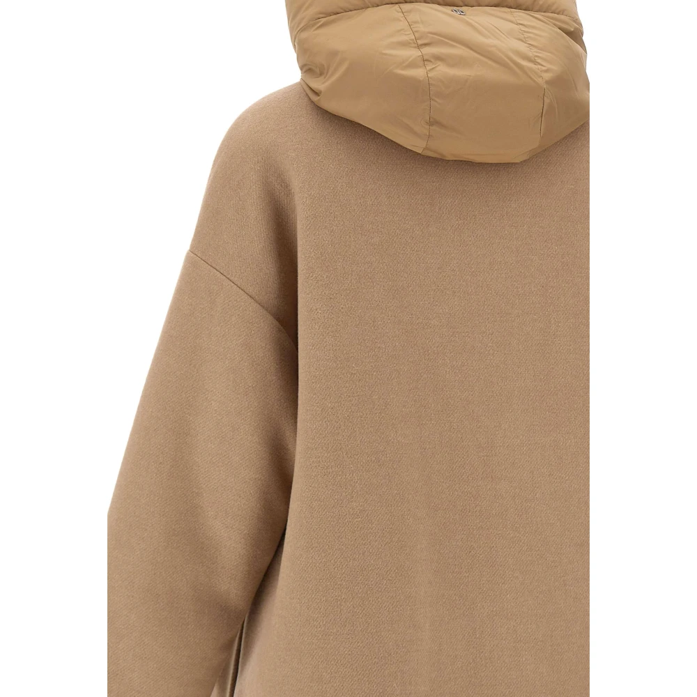 Duno Beige Winterjas Beige Dames