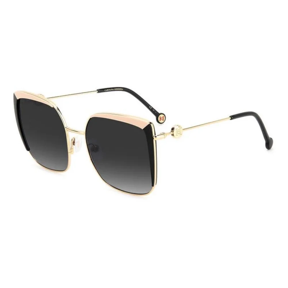 Carolina Herrera Women's Black Sunglasses, 57 Mm, Authentic Stylish Sunglasses With Premium Quality