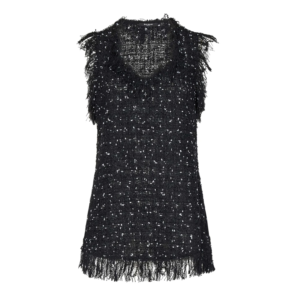 Tops > Sleeveless Tops - - Balmain - Modalova