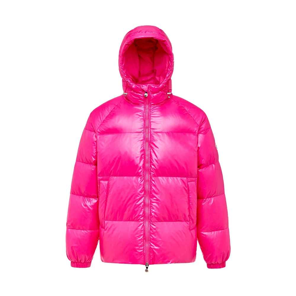 Pyrenex Hooded Unisex Donsjas Glanzend Pink Heren