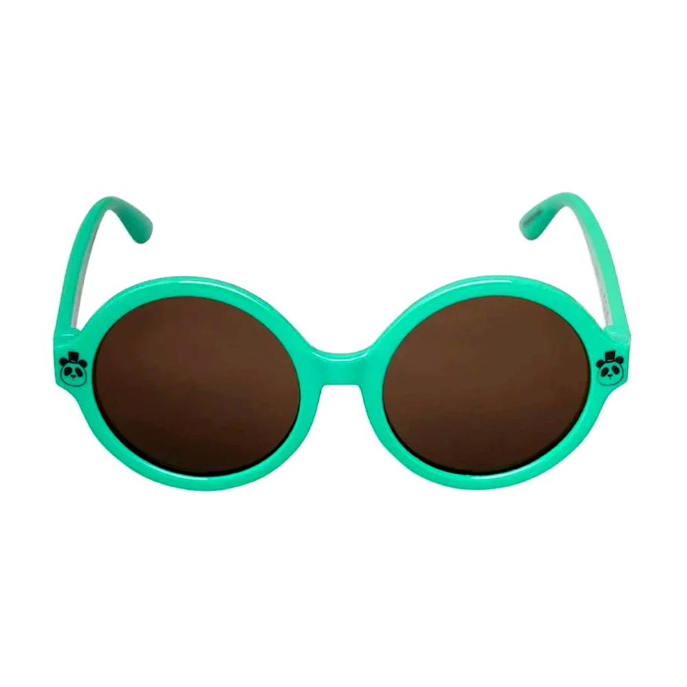 Mini Rodini Girls Green Round Sunglasses - Sunglasses - One Size - Kids