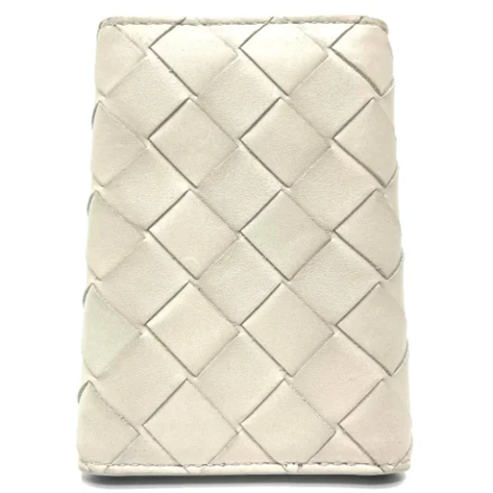 Bottega Veneta Vintage Pre-owned Leather key-holders White Dames
