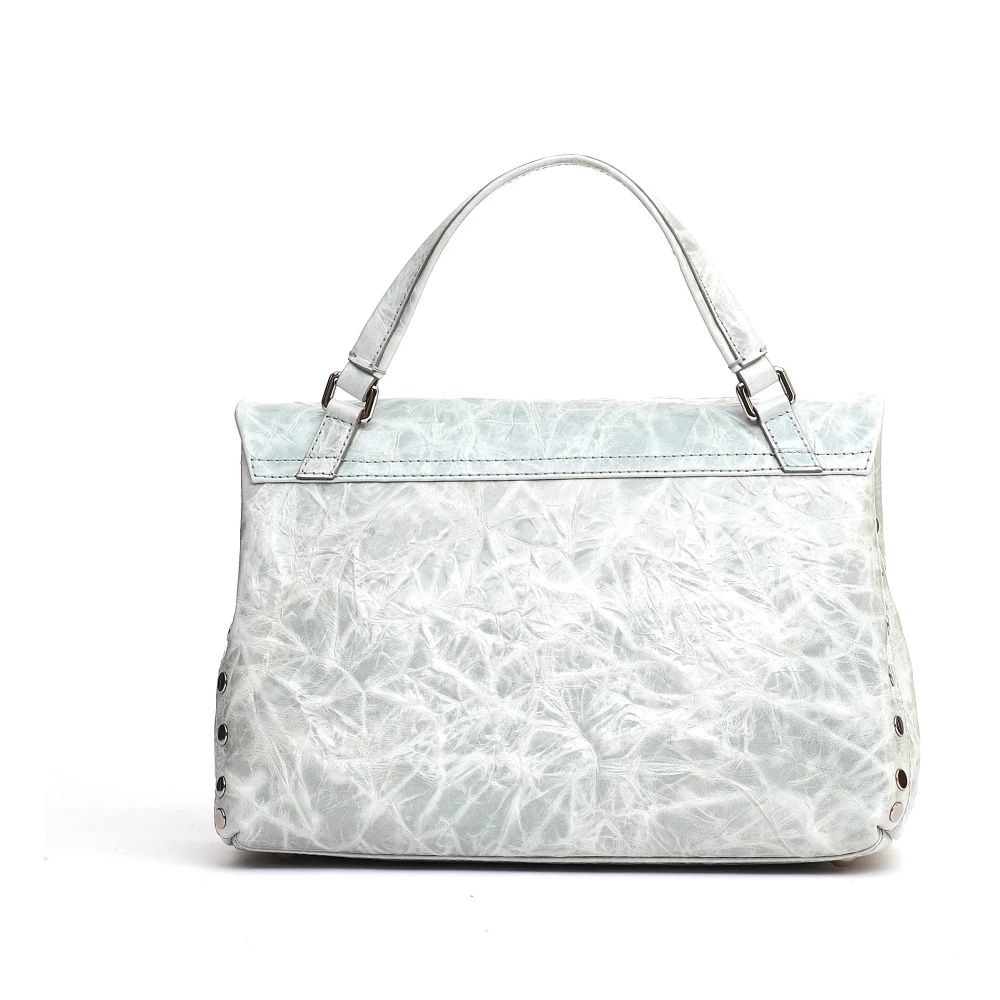 Zanellato Elegante Postina Bag Handtas Grigio Gray Dames