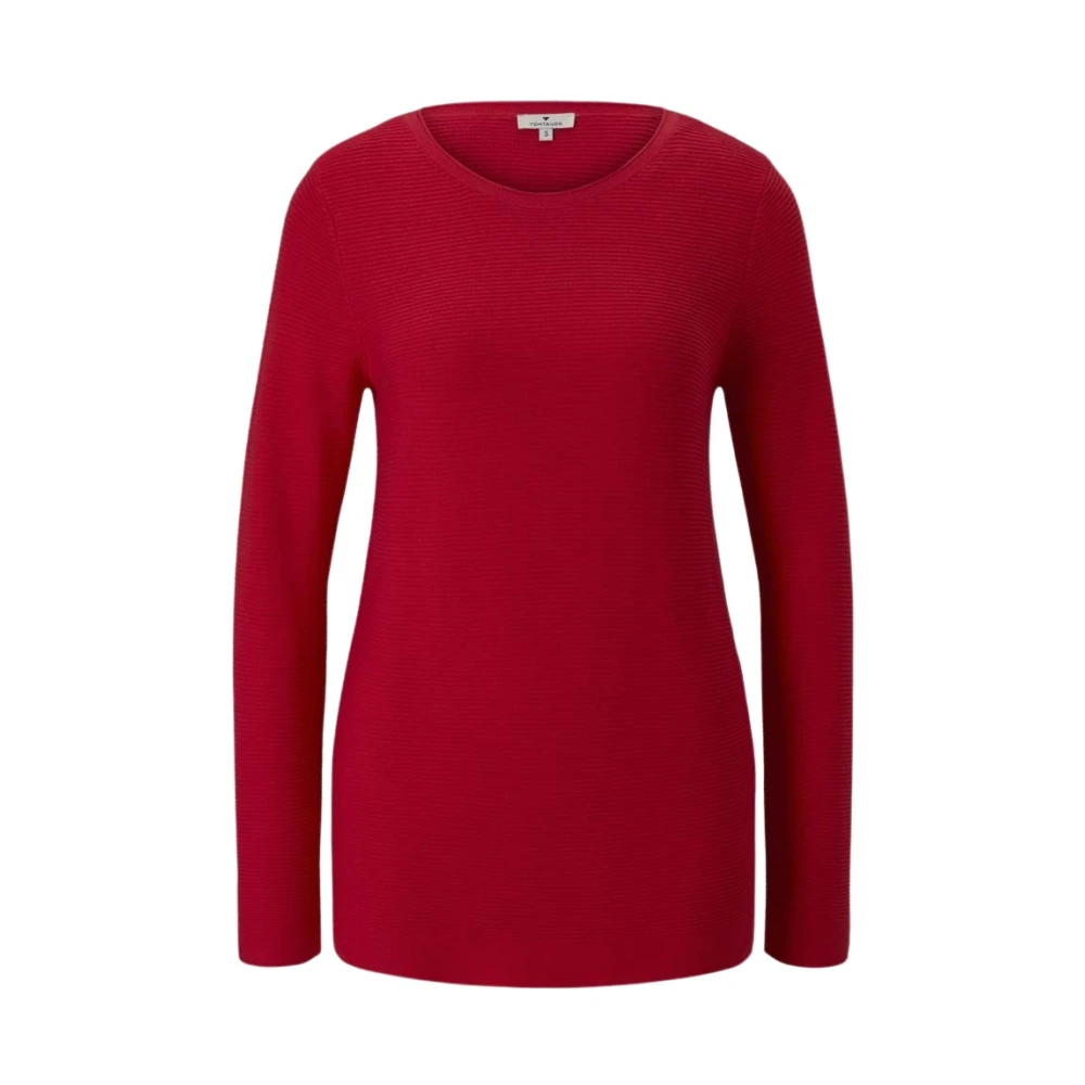 Tom Tailor Sweatshirts Red Dames