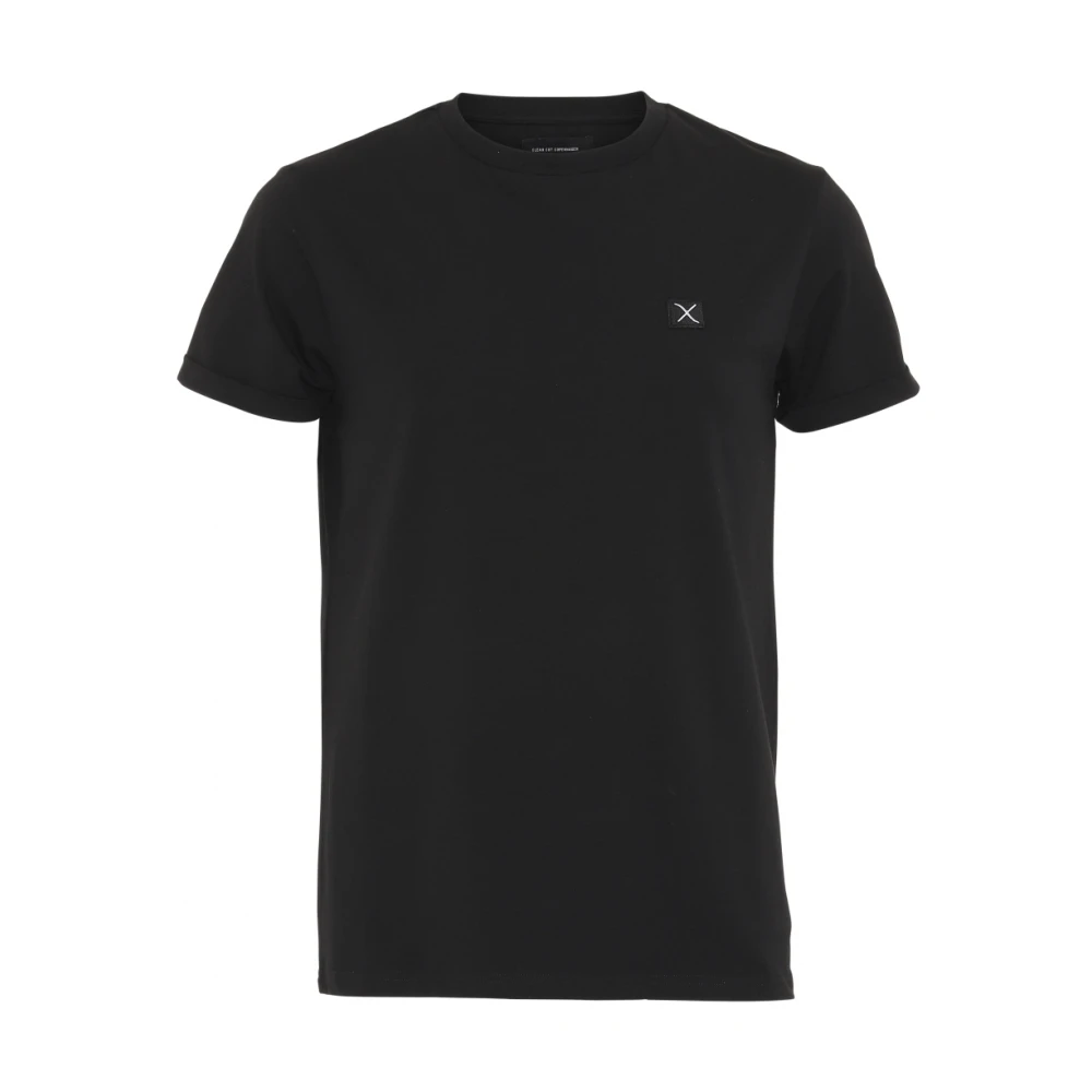 Clean Cut Basic Tee Black Heren