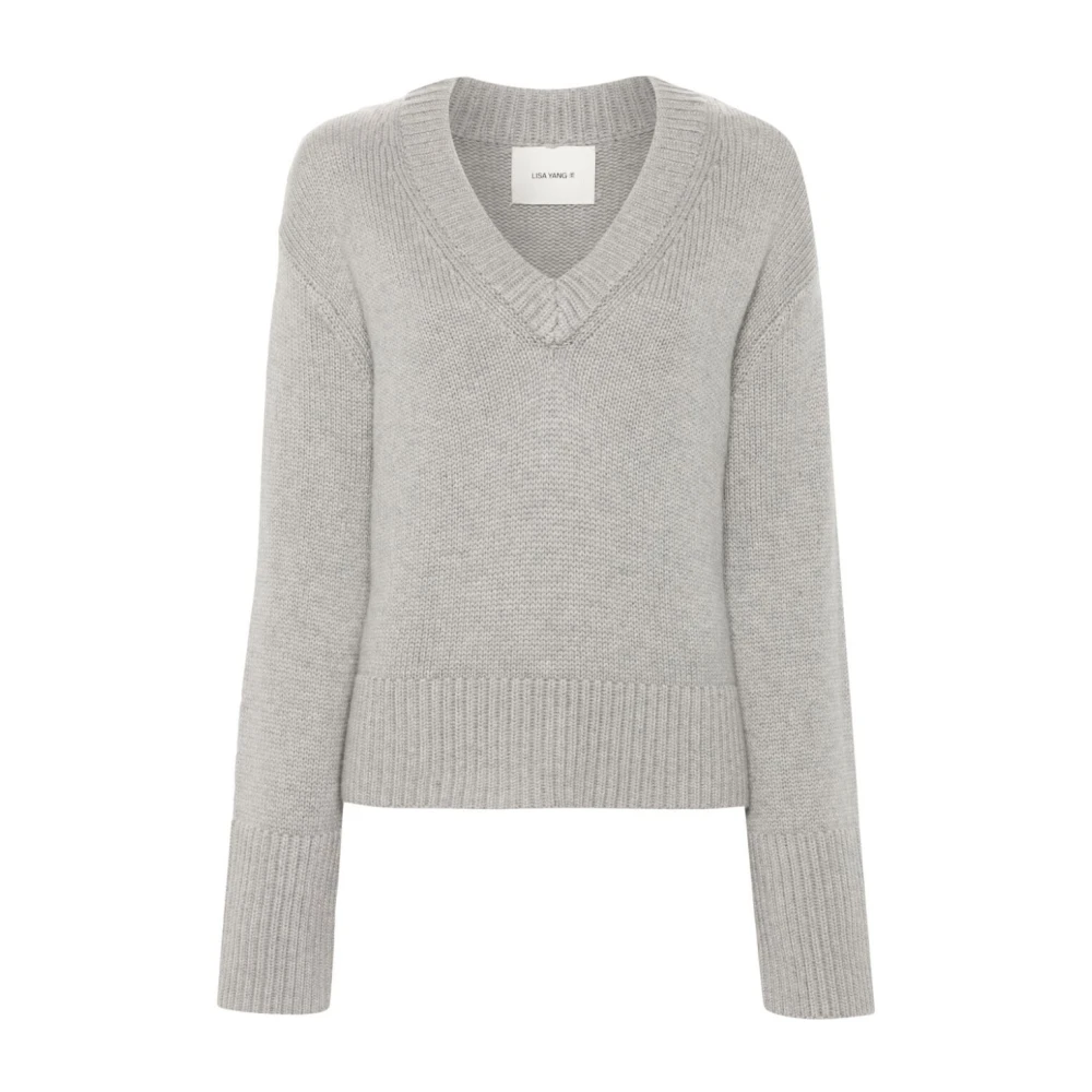 Lisa Yang Duifgrijs Aletta Sweater Gray Dames