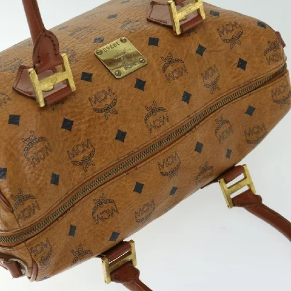 MCM Pre-owned Canvas travel-bags Brown Dames