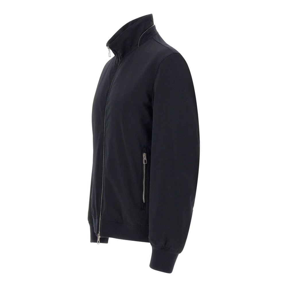 Montecore Middernachtblauwe Technische Stofjas Blue Heren