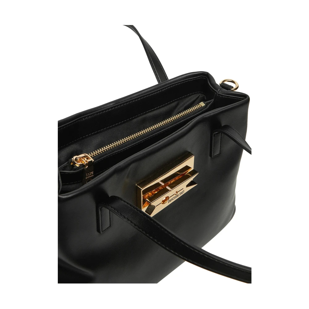 Moschino Zwarte handtas voor vrouwen Black Dames