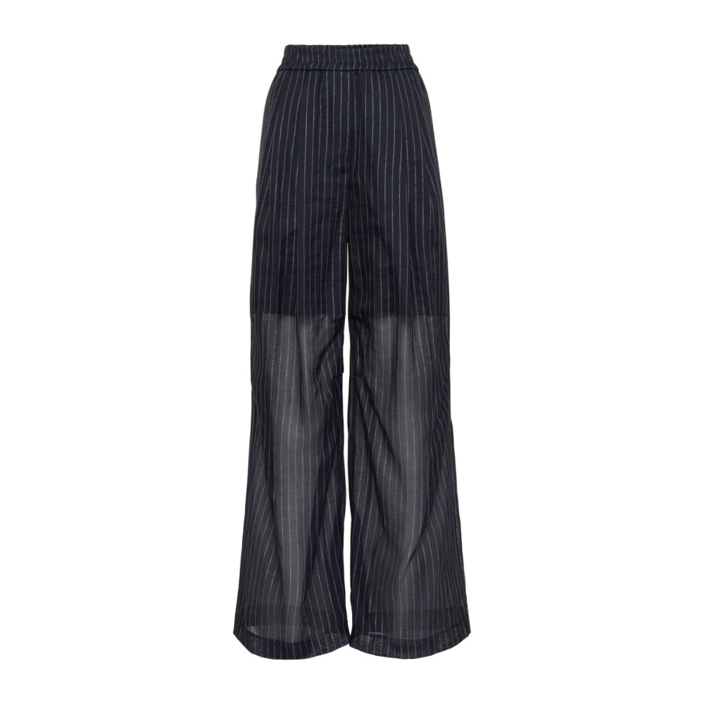 BRUNELLO CUCINELLI Elegante Broek Blue Dames