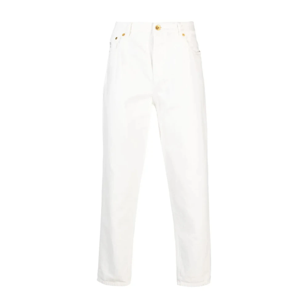 BRUNELLO CUCINELLI Klassieke Straight Leg Jeans White Heren