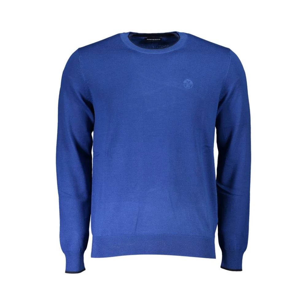 North Sails Men's Blue Round-Neck Knitwear, 2XL, Round-Neck Jumper