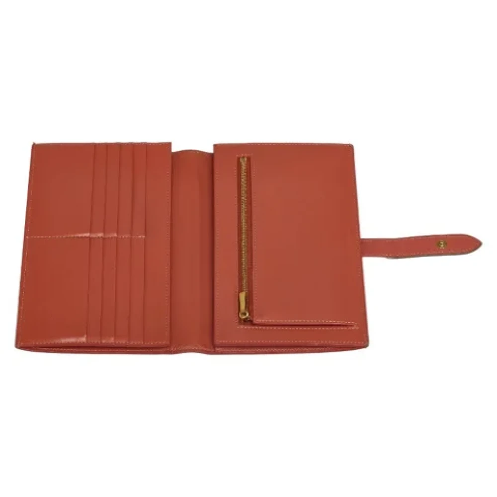 Celine Vintage Pre-owned Leather wallets Pink Dames