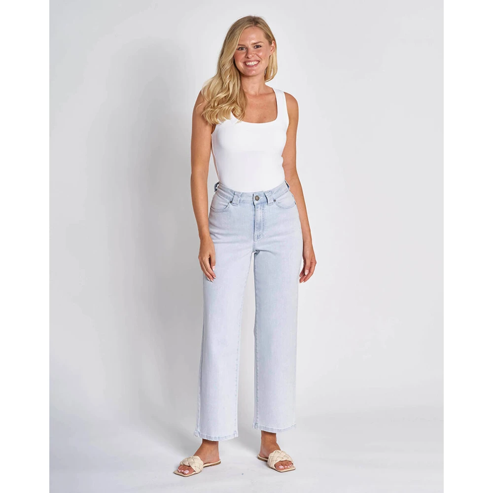 Zhrill Stijlvolle Jeans voor Vrouwen Blue Dames