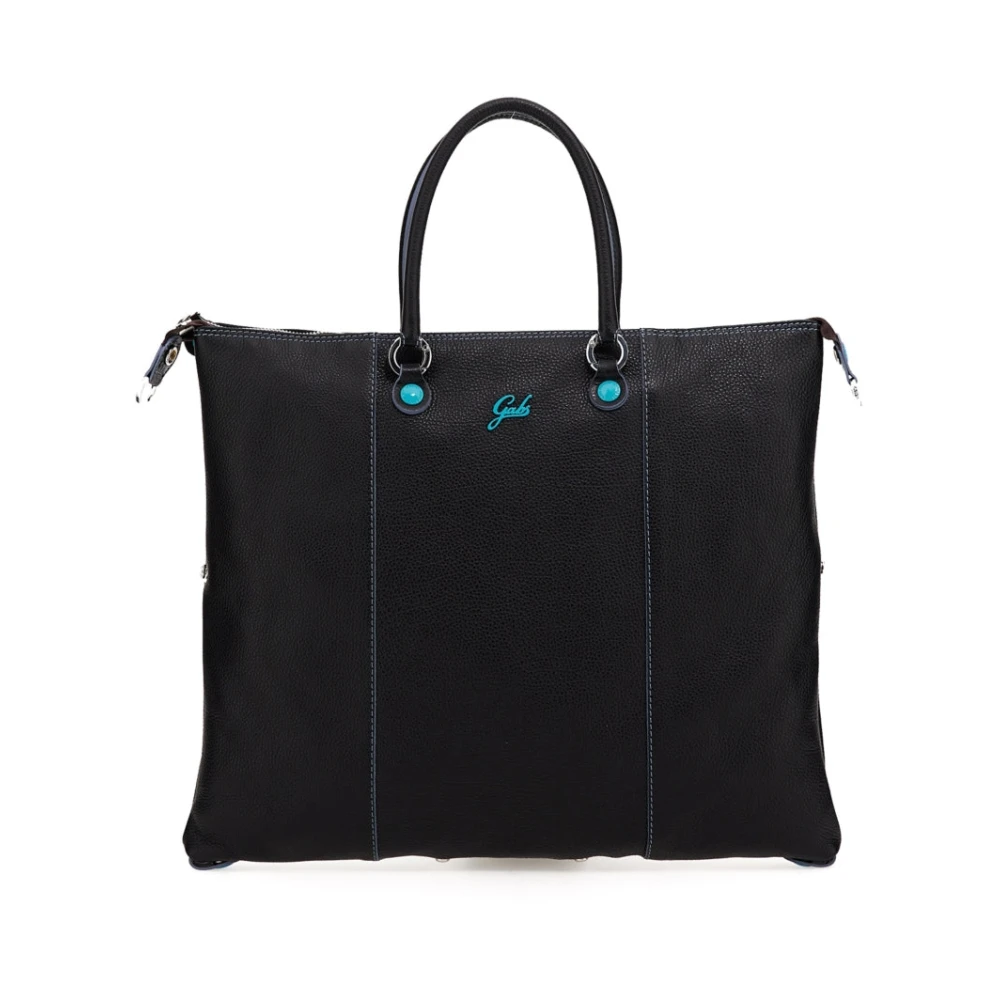 Gabs Svart Omvandlingsbar Väska Shopper Ryggsäck