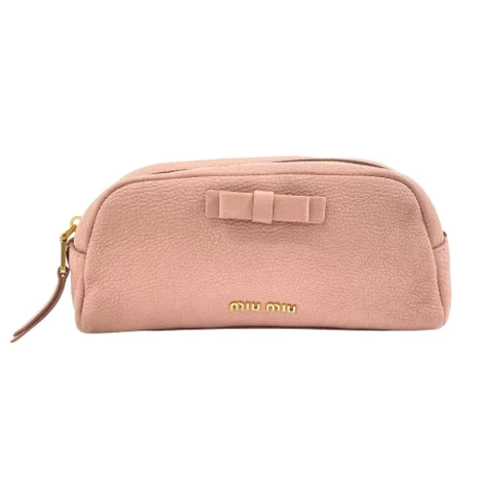 Pre-owned > Pre-owned Bags > Pre-owned Clutches - - Miu Miu Pre-owned - Modalova