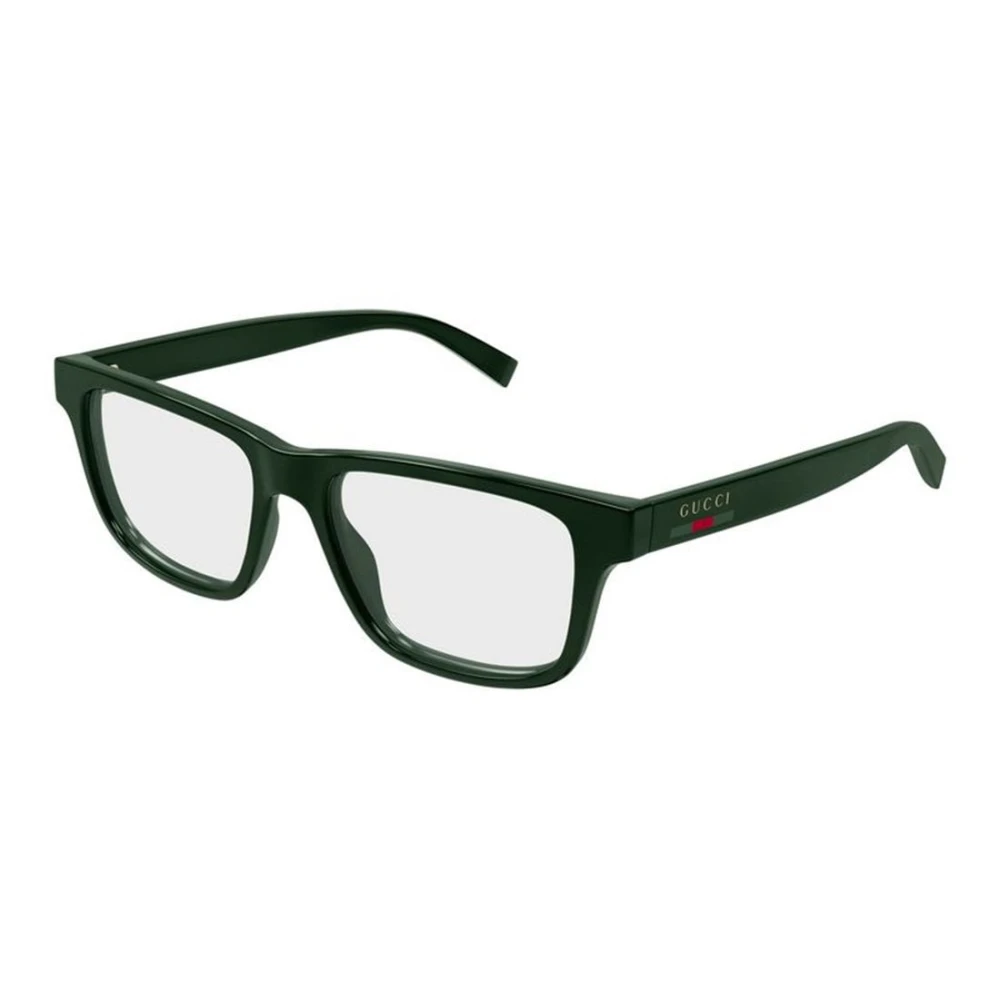 Gucci Men's Green Gg1987o 004 Optical Frame - Glasses - 54 Mm - Accessories