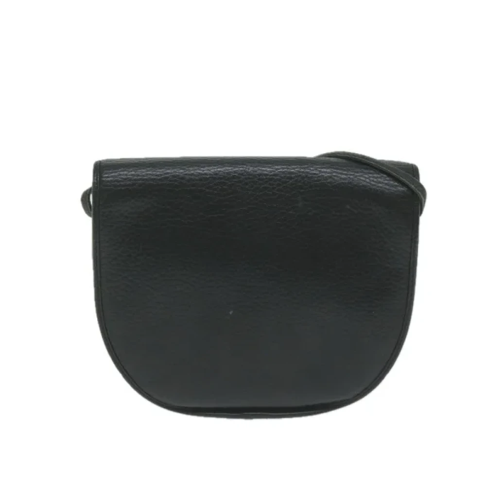 Dior Vintage Pre-owned Leather dior-bags Black Dames