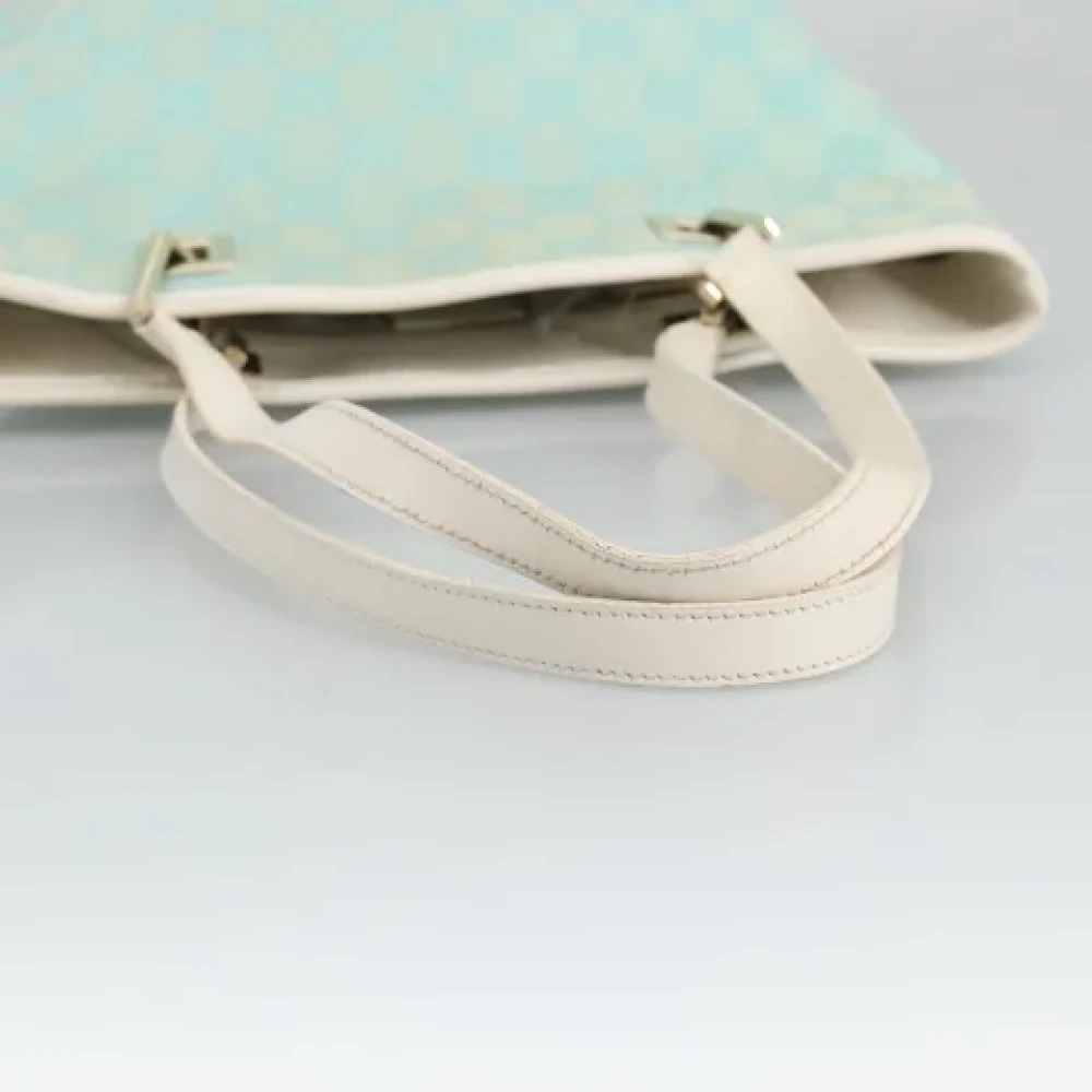 Gucci Vintage Pre-owned Canvas handbags Blue Dames