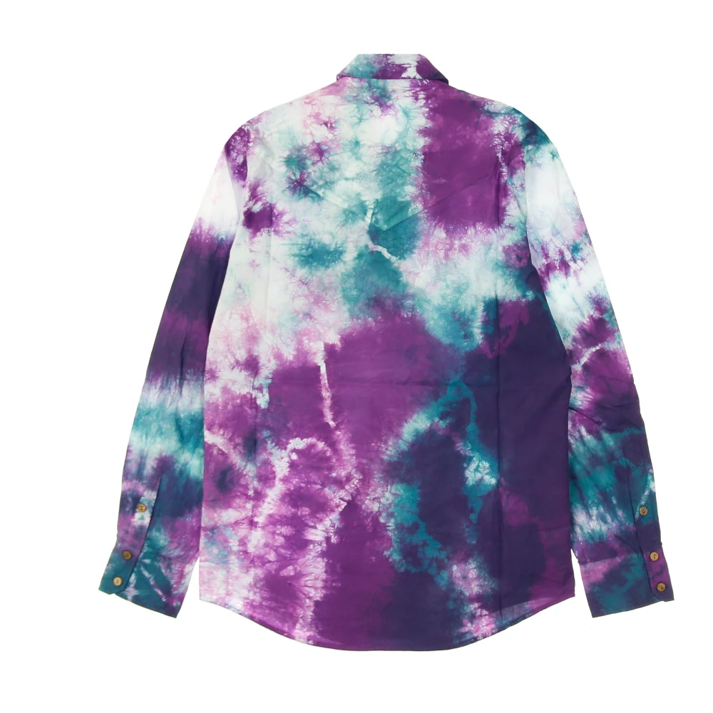 Mauna Kea Tie Dye Longsleeve Shirt Multicolor Heren