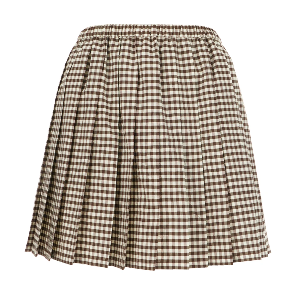 Moncler Women's Multicolor Pleated Mini Skirt - Short Skirts - Xs - Skirts