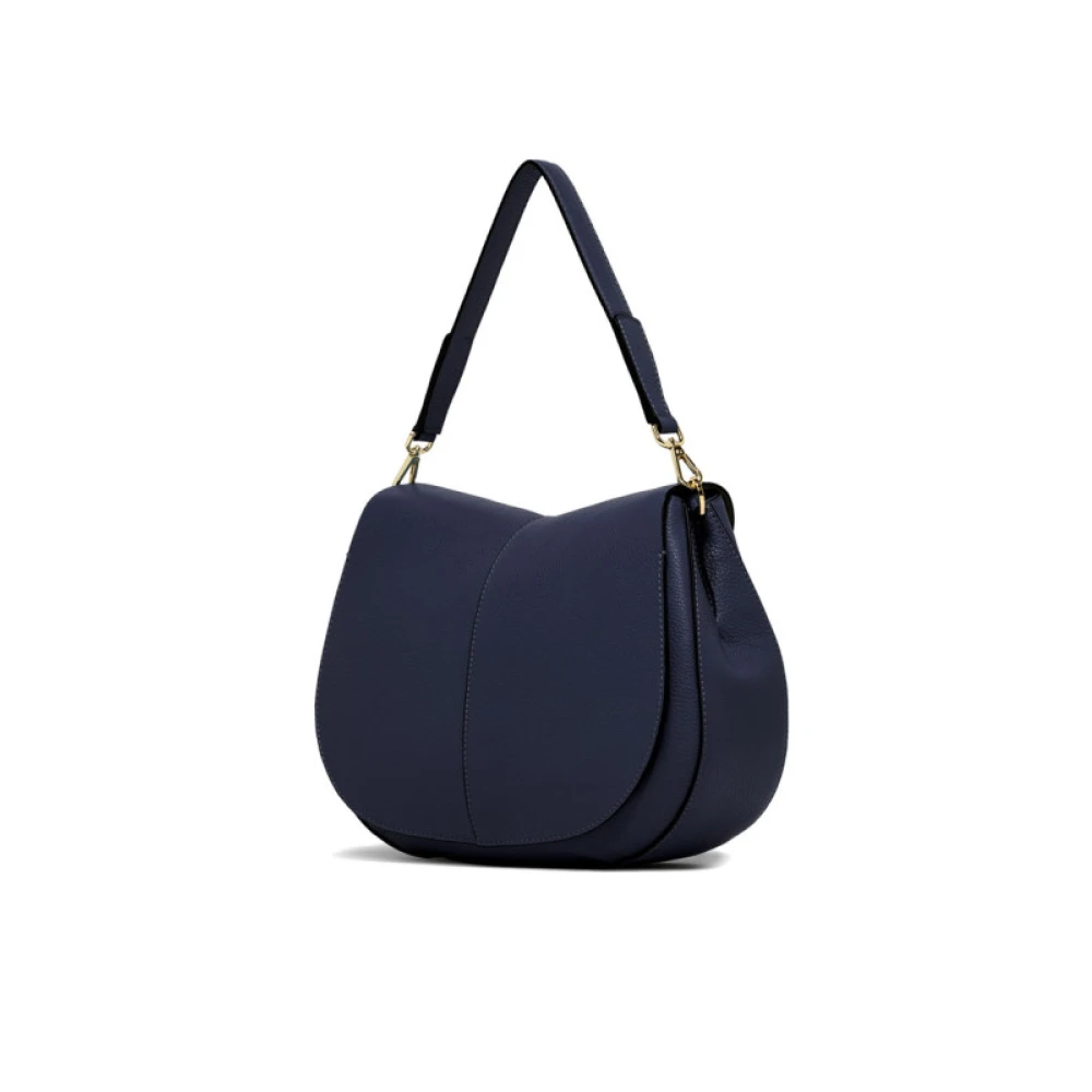 Gianni Chiarini Ronde Array Grote Handtas Blue Dames