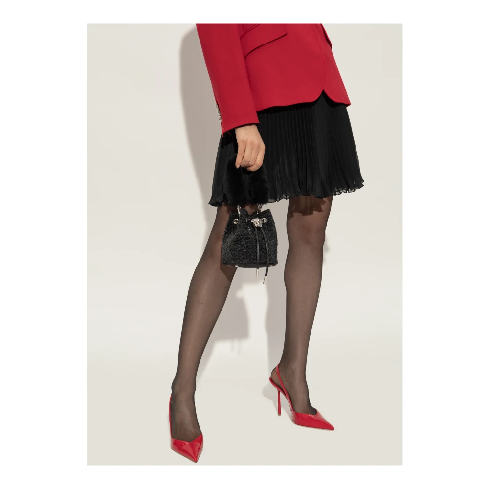 Versace Handtas La Medusa Mini bucket type Black Dames