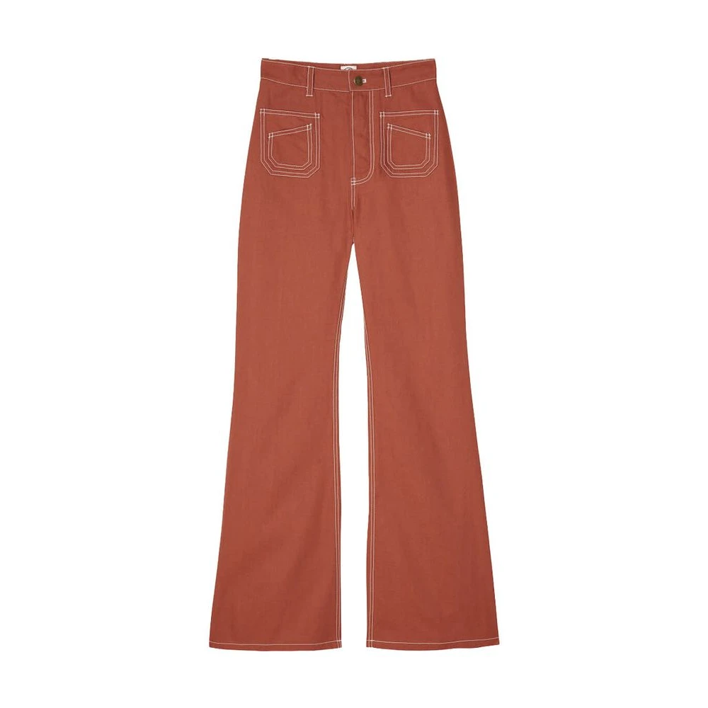Trousers > Wide Trousers - - Ines de la Fressange Paris - Modalova