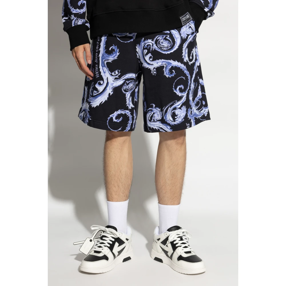 Versace Jeans Couture Shorts met patroon Multicolor Heren